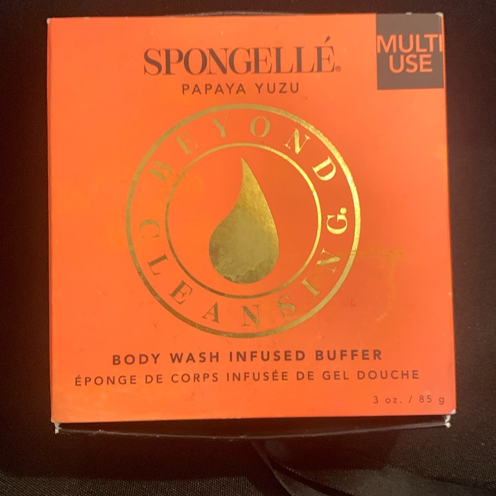 Spongelike body wash buffer